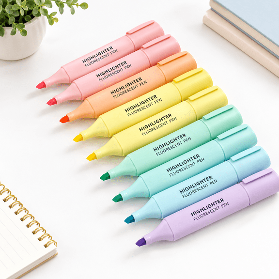 2 Sets Macaron Chisel Tip Water Based Quick Dry Markers, AP Certified