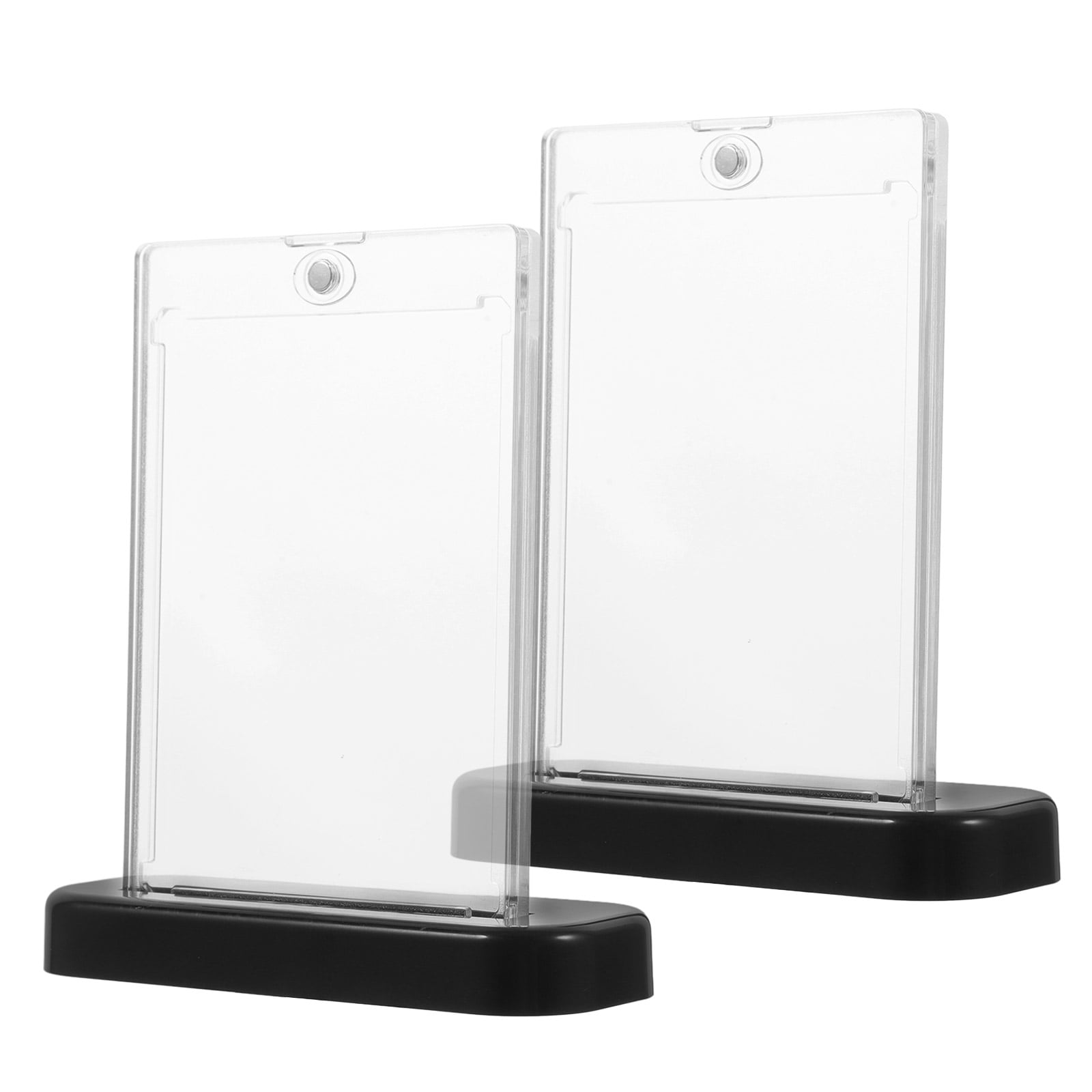 2 Sets Magnetic Card Display Case Card Protectors Card Cases for Sports ...