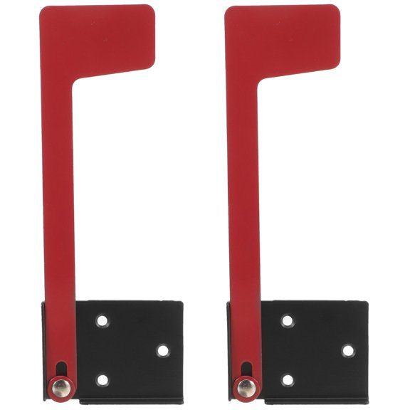2 Sets Mailbox Replacement Flag Metal Flag Decor Mailbox Flag Universal Mailbox Flag for Outdoor