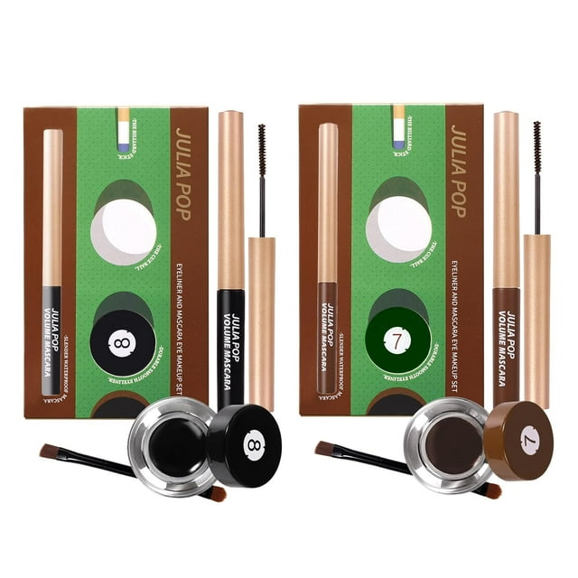 2 Sets Mascara and Eyeliner Gift Set