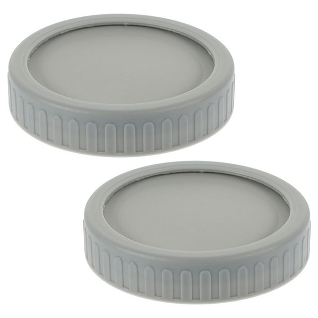 2 Sets Mason Jar Lid Large Mouth Mason Jar Cover Food Storage Caps Canning Jar Lids Storage Caps