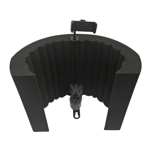 2 Sets Mic Foam Panel High-density Sponge Noise Isolation for Singing Broadcasting Studio