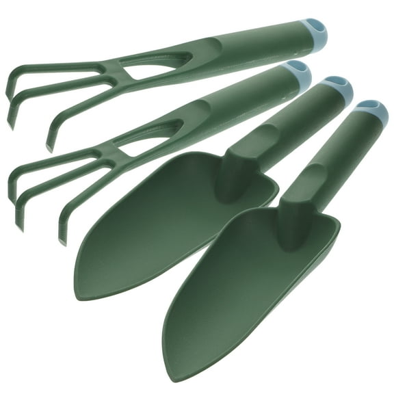 2 Sets Mini Garden Hand Tools - Shovel, Rake, Transplanter, Cultivator, Weeder