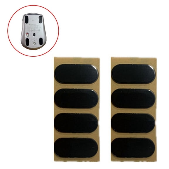 2 Sets Mouse Feet Mouse Skates Sweat Resistant Glide Sticker Anti-slip Compatible With M Vertical/M Anywhere 3 Mouse
