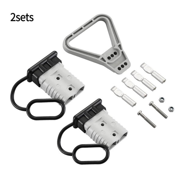 2 Sets Of 120A/175A for anderson Connector Battery Plug + Dust Cover + Handle
