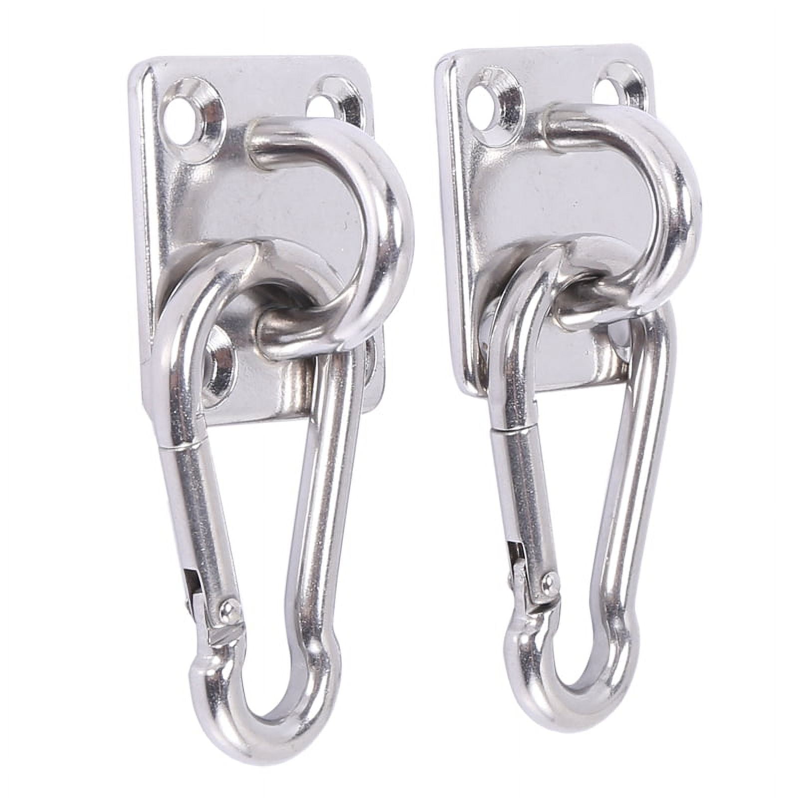 2 Sets Of Suspended Ceiling Wall Mount UShaped Hooks Stainless Steel