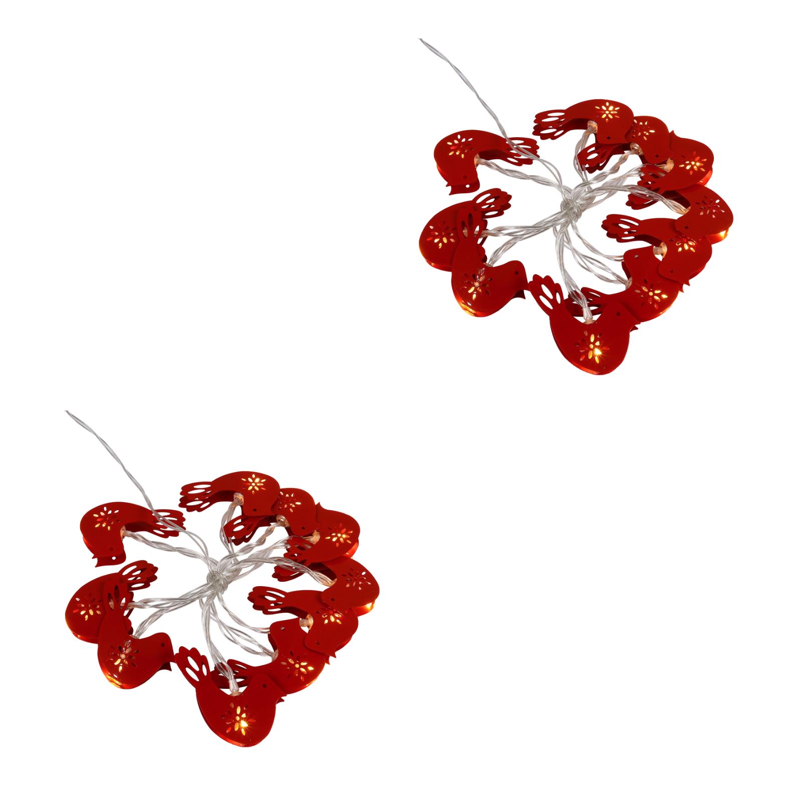 2 Sets Rope Wrought Iron Bird String Lights Tree Decoration - Walmart.com