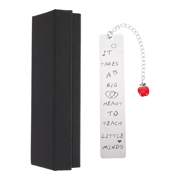 2 Sets Page Marking Tool Stainless Steel Bookmark Lightweight Child
