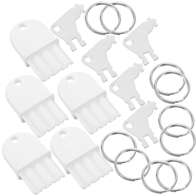 2 Sets Paper Towel Dispenser Key Replacement Keys Toilet Tissue Waffle