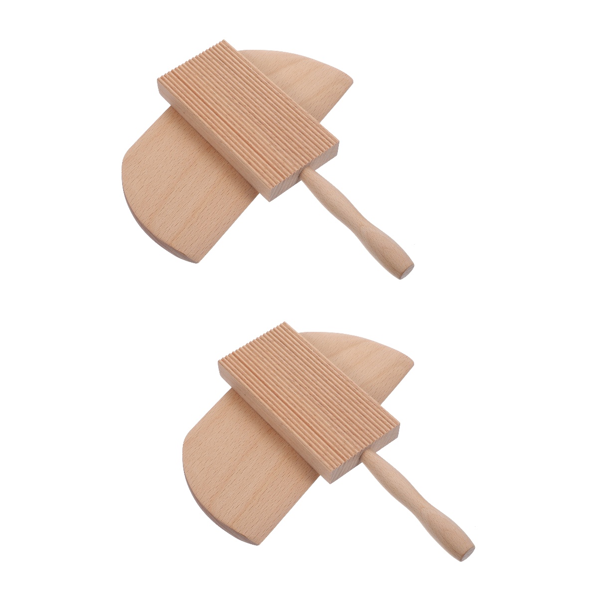 2 Sets Pasta Panel Pasta Pasta Pasta Noodles Butter Mold Wooden Pasta