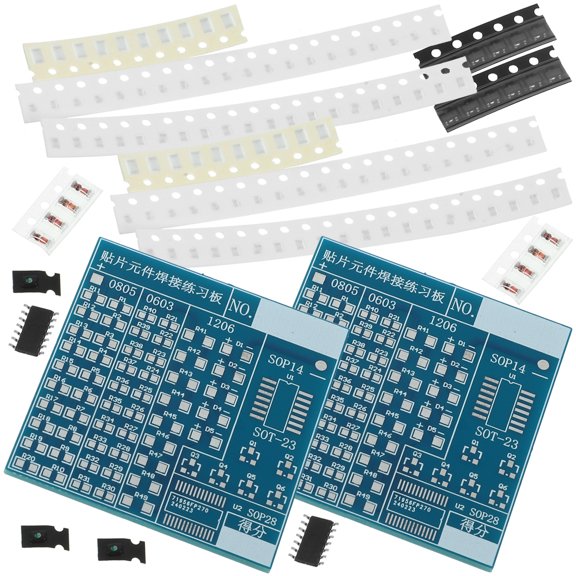 2 Sets Patch Practice Board Accessories for Electronic Component Component DIY Kit for Teaching Teaching Supplies