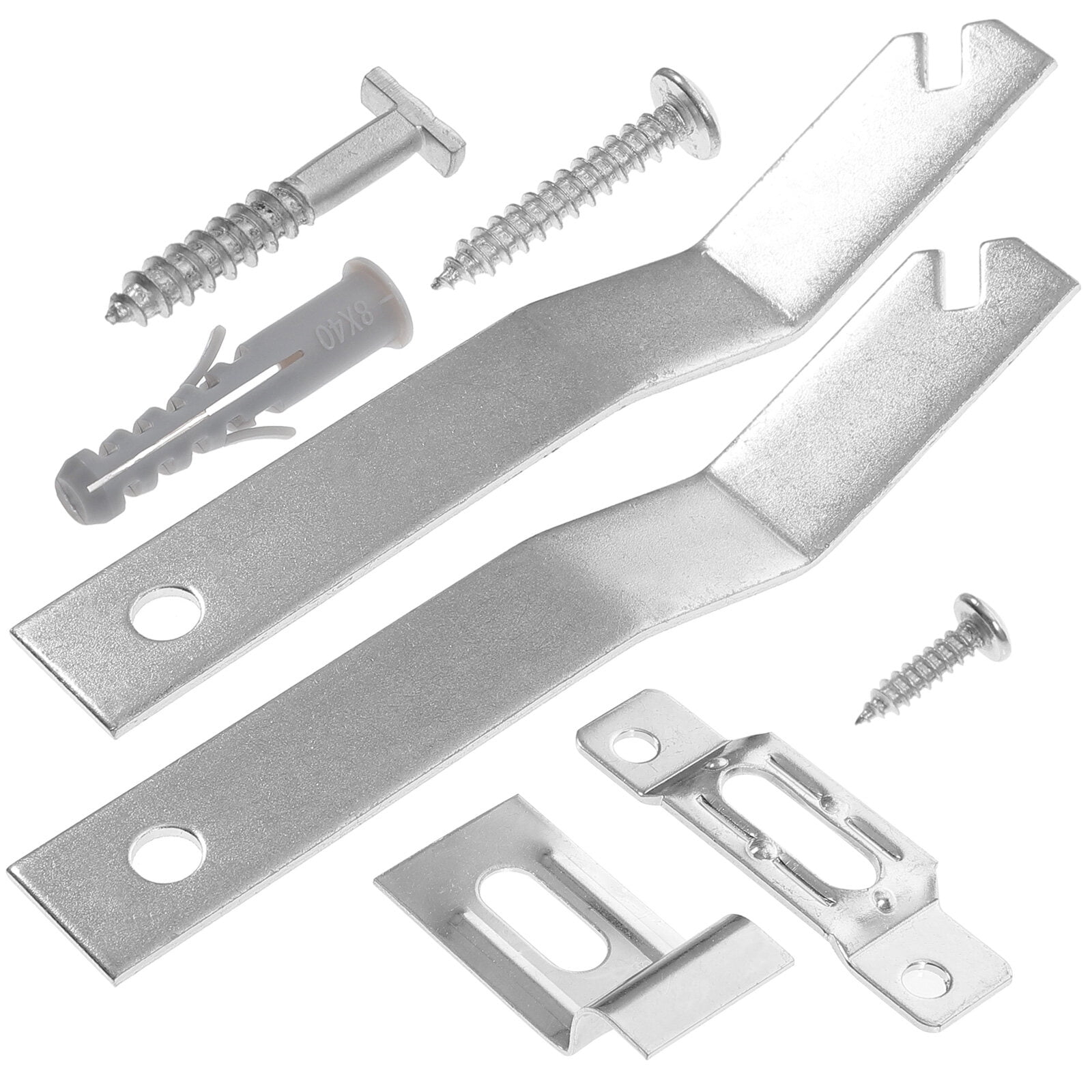 2 Sets Picture Frames Hangers TLock Security Heavy Duty Clothes Rack