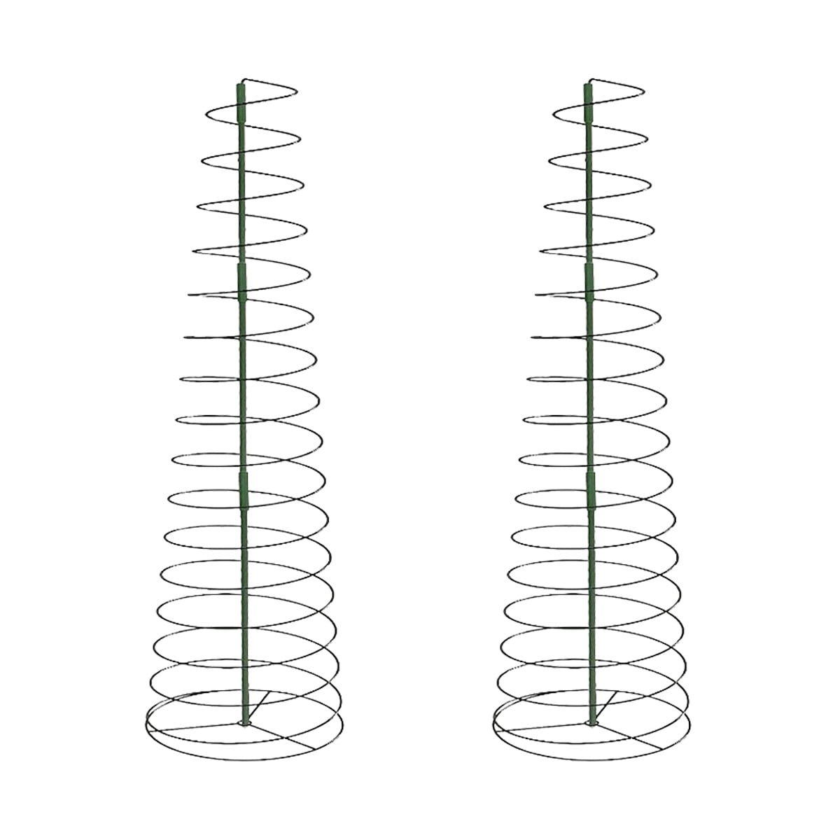2 Sets Plant Support Potted Trellis Plants Tomato Vine Indoor Holder Garden for Climbing Metal