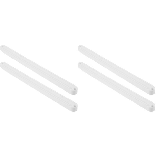 2 Sets Plastic Drawer Rails Vanity Table Drawer Glides Drawer Track Dresser Guide Rail Side