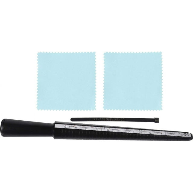 2 Sets Plastic Ring Medidor De Anillos para Measuring Tool for Finger