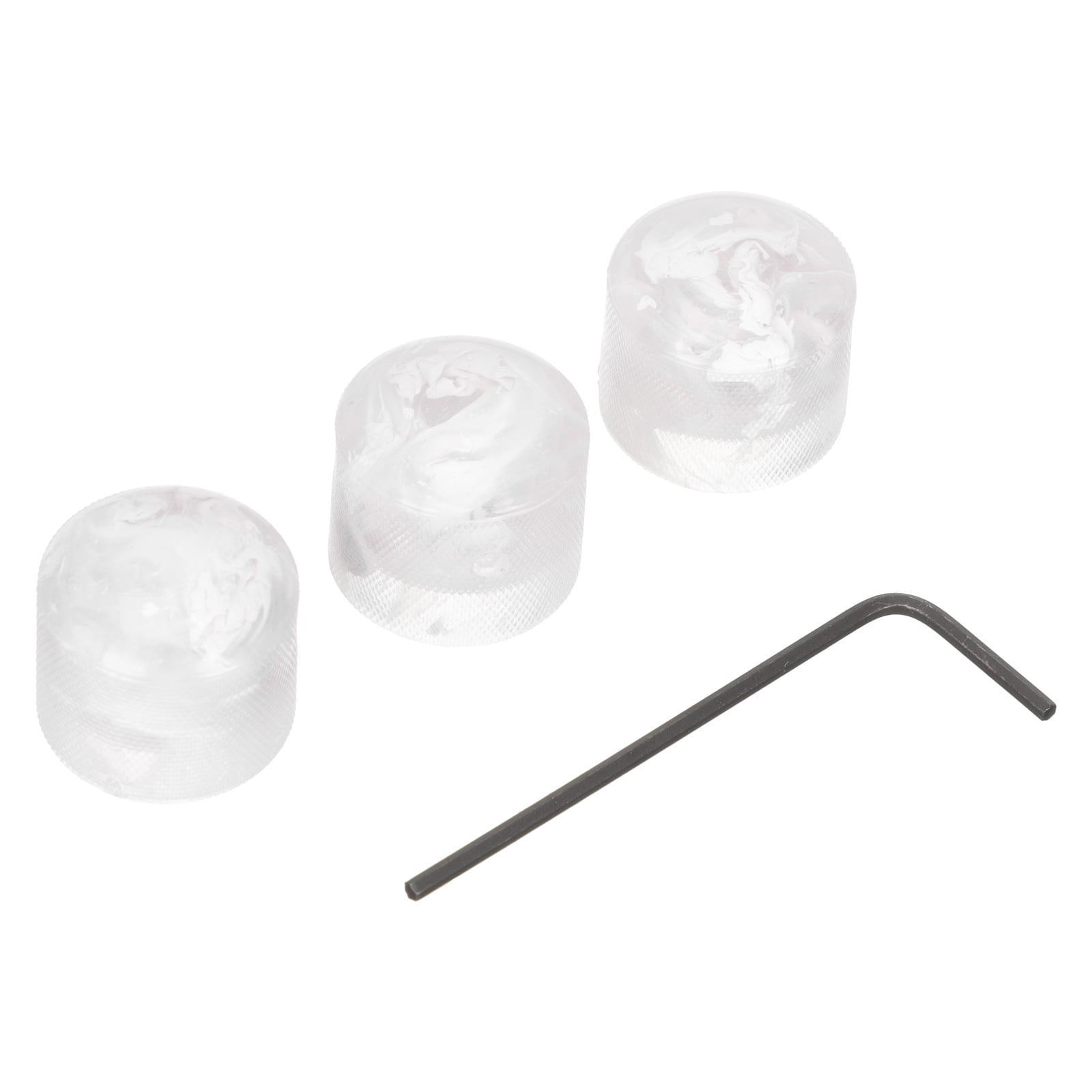 2 Sets Plastic Rotary Knobs Audio Knobs with Wrenches for Electric