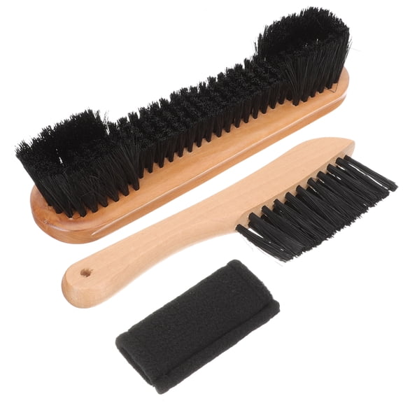 TABLZONE Billiard Table Cleaning Brush Set, 2 Portable Brushes for Table Maintenance and Dust Removal