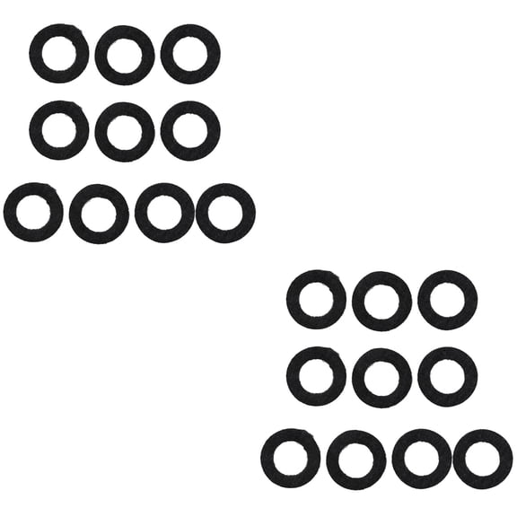 2 Sets Press Button Pad Music Instrument Key Wool Small Size Accessories