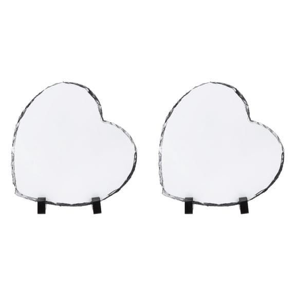 2 Sets Printmaking Photo Frame Consumables Sublimation Picture Plaque Office