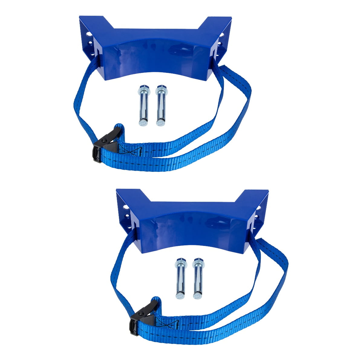 2 Sets Propane Tank Holder Heavy Wallmounted Gas Cylinder Bracket Plastic Stand