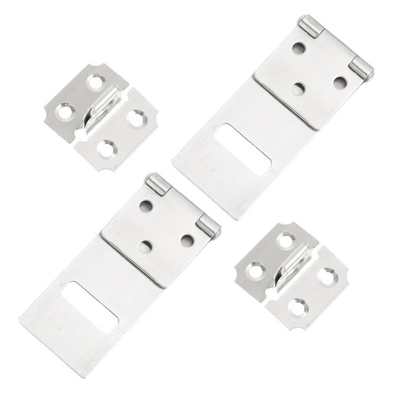 HEANUJJ 2 Sets Design Rectangular Steel Door Locks for Home Security