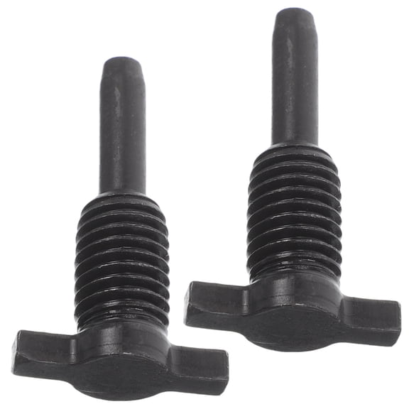 2 Sets Rubber Plugs for Jacks High Heel Protector Carabiner Pointed Black