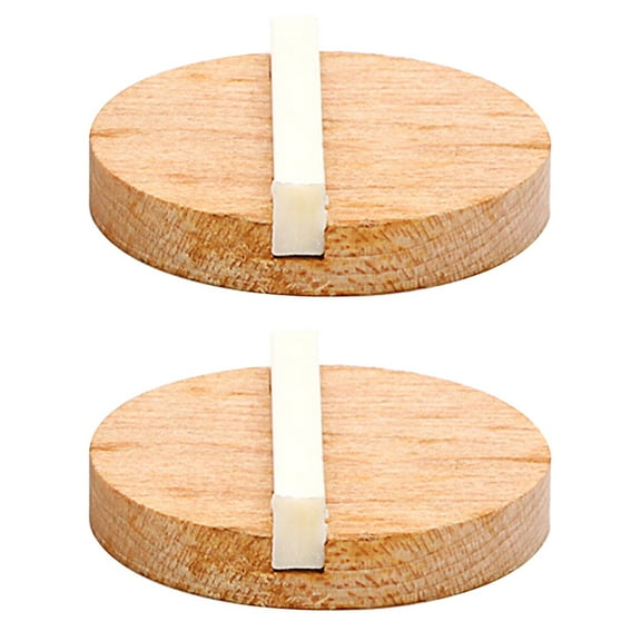 2 Sets Record Stand Personal Charcuterie Boards Disc Bridge