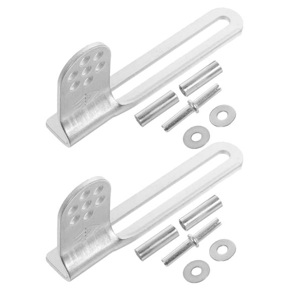 FENGGUIQU 2 Sets Refrigerator Repair Accessories Galvanized Steel Household Appliance