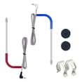 thumbnail image 1 of 2 Sets of Replacement Grill Meat Temperature Probe Kit Compatible with Traeger Pellet Grills and Smoker (BAC431), 3.5 mm Plug and Play BBQ Meat Thermometer Sensor Probes for Treager Control Board, 1 of 9