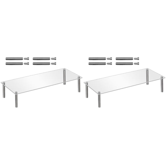 2 Sets Retail Display Stand Cake Display Stand Muffin Display 25.40X12.00X5.00CM