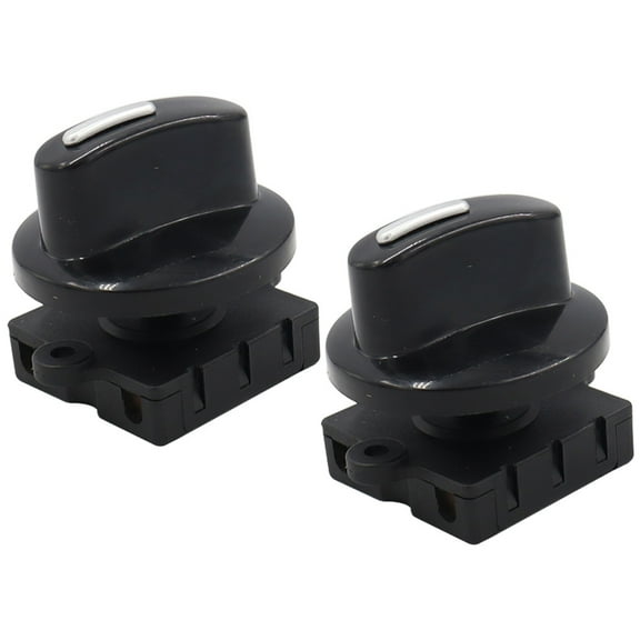 2-Pack Rotary Speed Control Switches for Electric Heater Fan Knobs Compatible with Multiple Heater Models and Brands