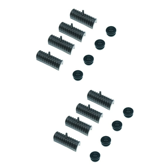 2 Sets Rubber Bushing For Saddlebag Saddle Bag Mount Support Cushion Accessory