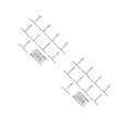 thumbnail image 1 of 2 Sets Scene Matte Guitar Measuring Ruler Luthier Tool Maintenance, 1 of 8