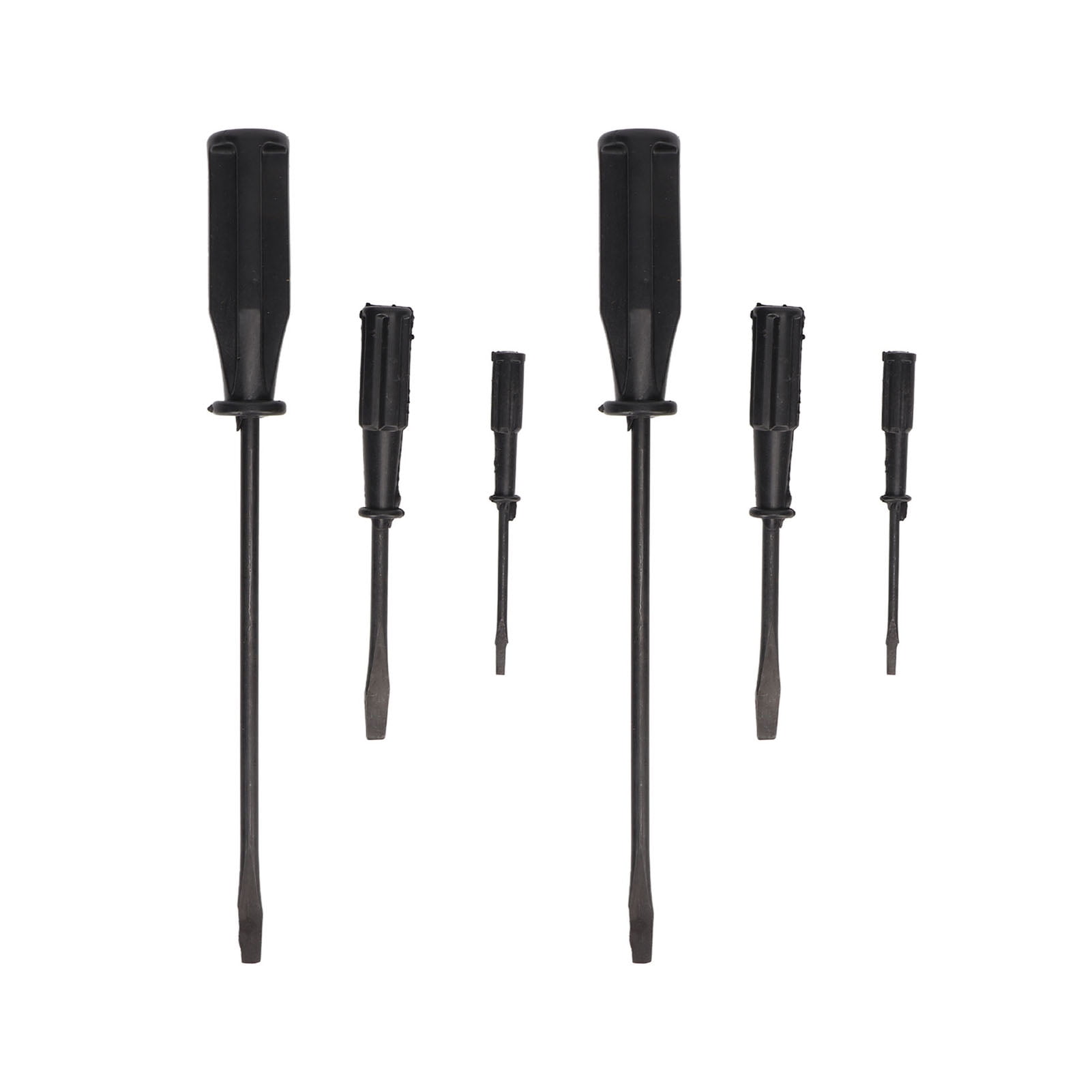2 Sets Screwdriver Set High Hardness Ergonomic Long Screwdriver Set for