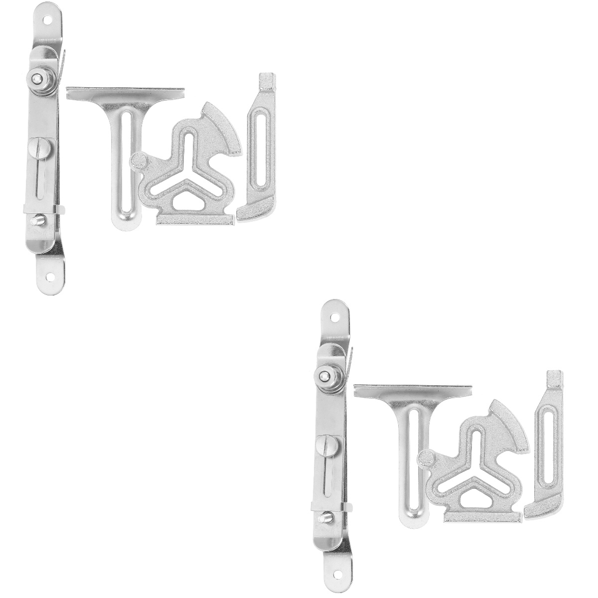 2 Sets Sewing Machine Presser Foot Quilting Ruler for Fabric Rulers