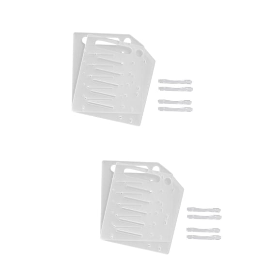 2 Sets Shelf Rack for External Hard Drives HDD Disk Bracket