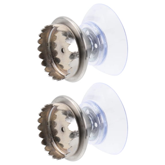 2 Sets Simple Magnetic Soap Holder Car Mount Wall Mounted Rack Hanging Bathroom Stainless Steel Suction Miss Holders