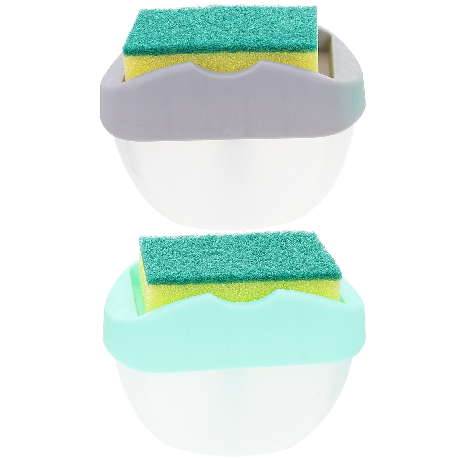 2 Sets Soap Dispenser Push down Cleaning Liquid Detergent Dish Washing
