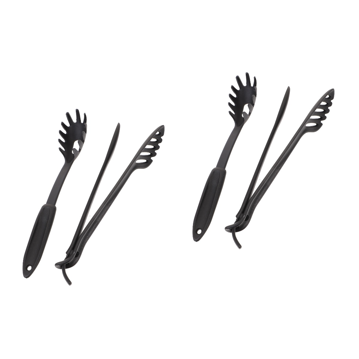 2 Sets Spaghetti Catch Pasta Noodles Multifunction Food Tong Spaghetti