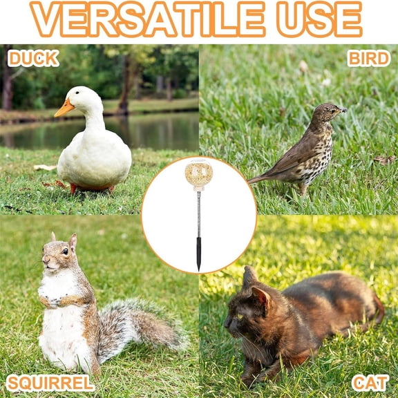 2 Sets Spring Chicken Feeder with Slow Feed Design for Poultry Boredom Stay Happy Hens 2PCS