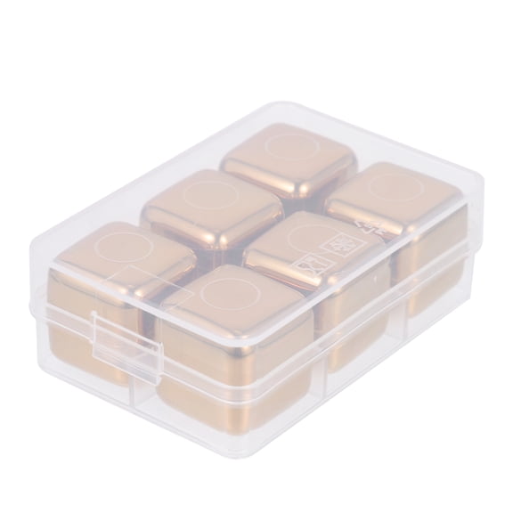 MERRYHAPY Set of 12 Golden Stainless Steel Reusable for Vodka Party Family Friends 2x1x1in