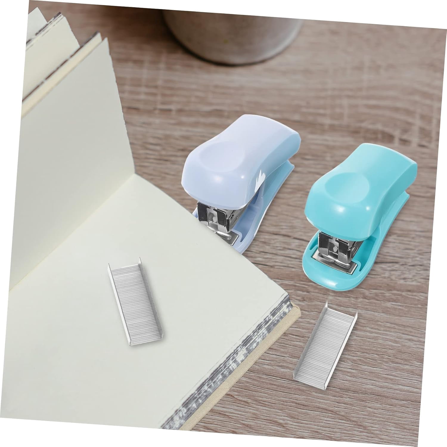 2 Sets Staples With Staples Stapler Stationery Small Staplers Mini ...