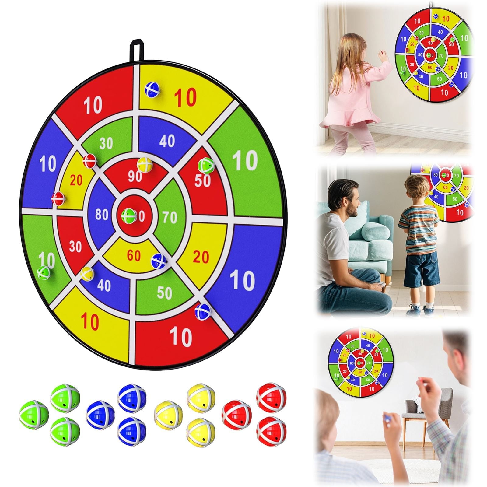 2 Pcs Swordball Eye Coordinating Toys Child Kid Kendama Gift For