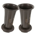 thumbnail image 1 of 2 Sets Tall Slim Tree Plant Pots Orchid Flower Containers Planter, 1 of 8