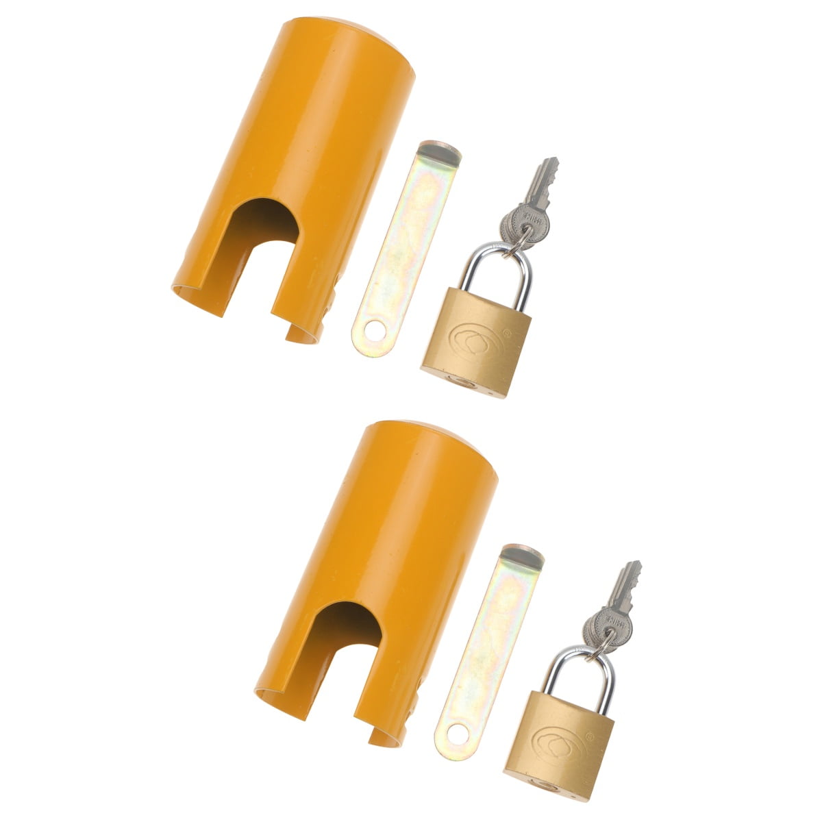 2 Sets Tap Outdoor Faucet Antitheft Lock Multifunction Water Tap Lock