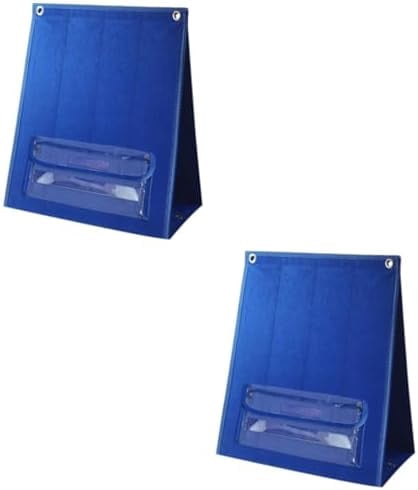 2 Sets Teaching Felt Board Wall Toys 2 in 1 Felt Board Hanging Felt ...
