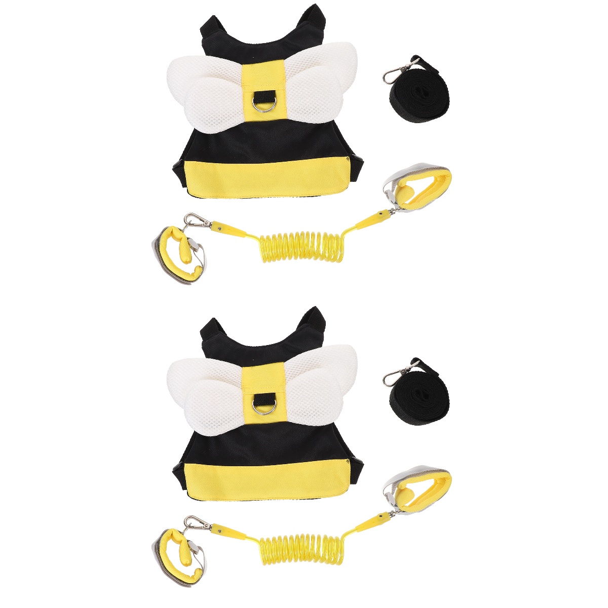 2 Sets Toddler Harness Leash Baby Walking Safety Harness Leash Antilost Wrist Link