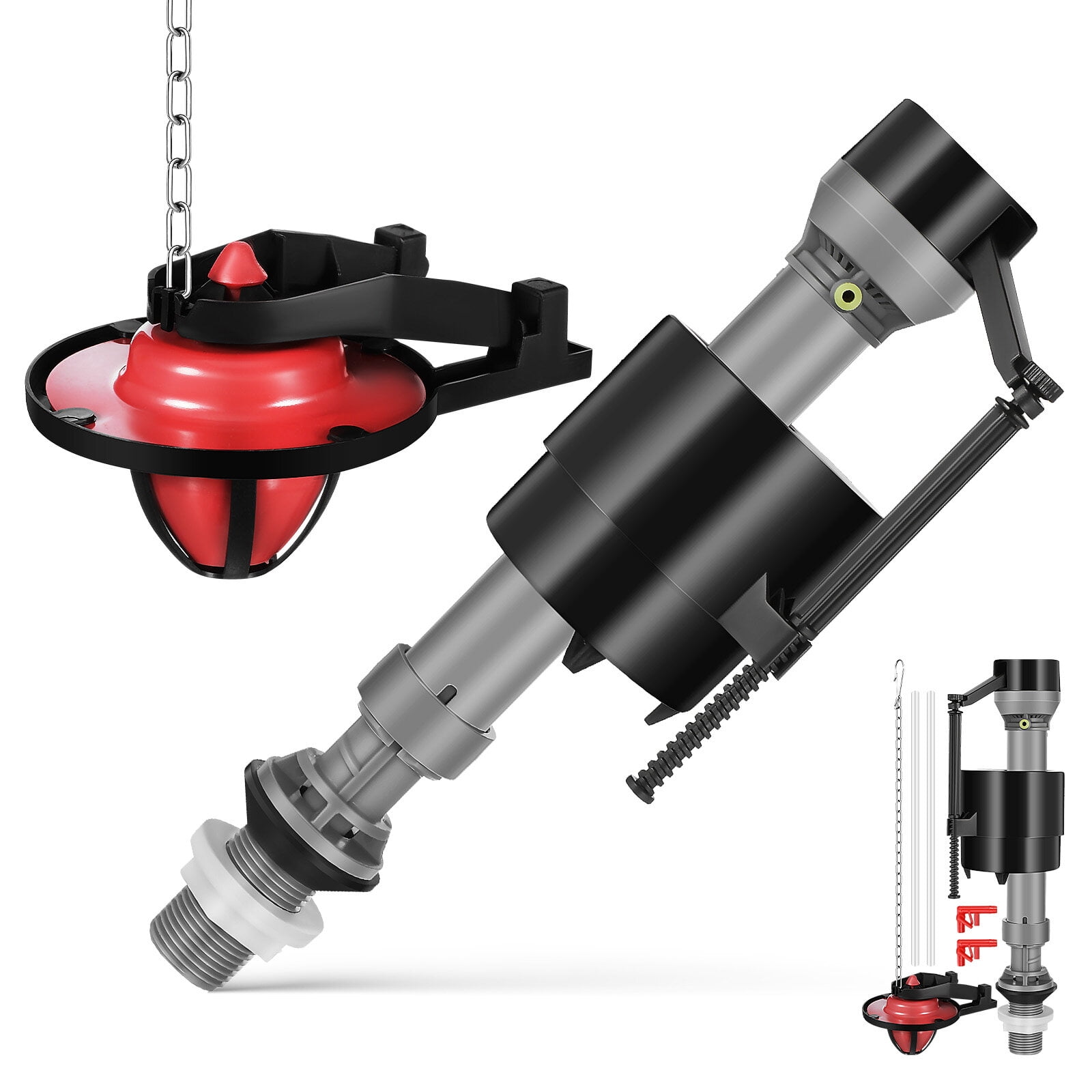 2 Sets Toilet Float Replacement Toilet Flapper Universal Toilet Valve