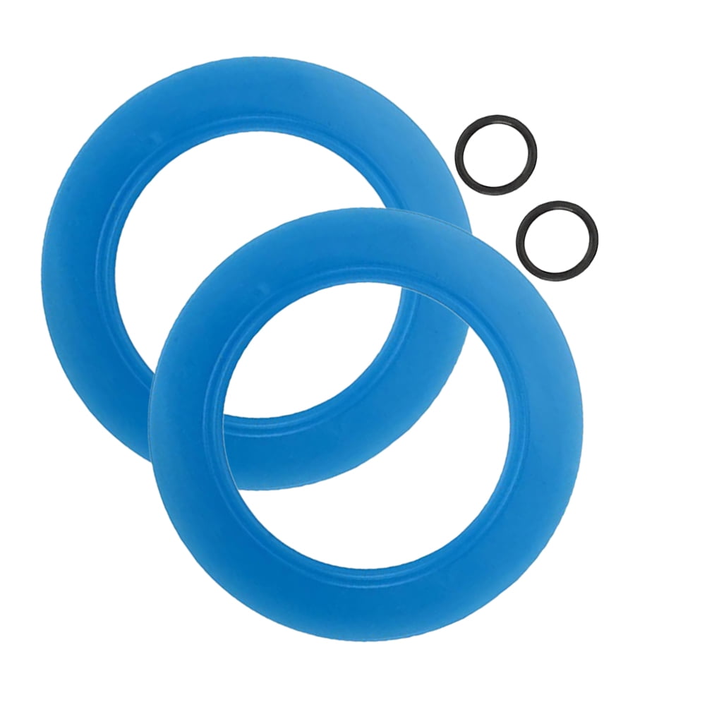 2 Sets Toilet Seal Commode Flush Seals Toilet Flush Sealing Replacement Toilet Parts Flush Valve