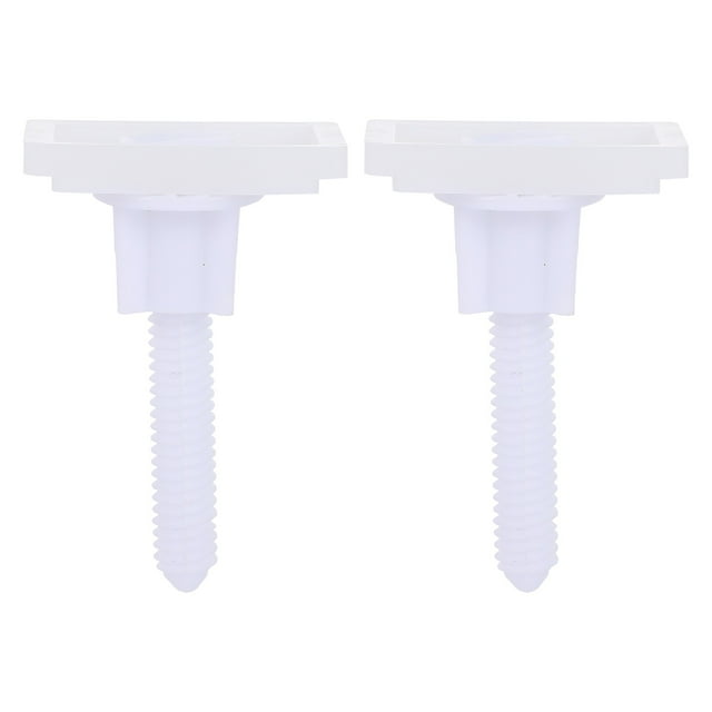 2 Sets Toilet Seat Hinge Bolts Screw Kits Useful Toilet Seat Fixing